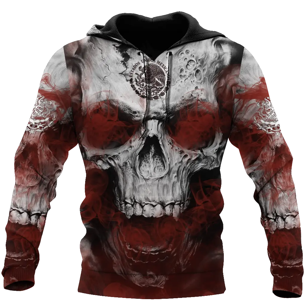 Graphic Flame Skull Men's Fashion 3D Print Hoodie Hoodies Long Sleeve Hooded Print Front Pocket Spring & Fall Hoodie Sweatshirt