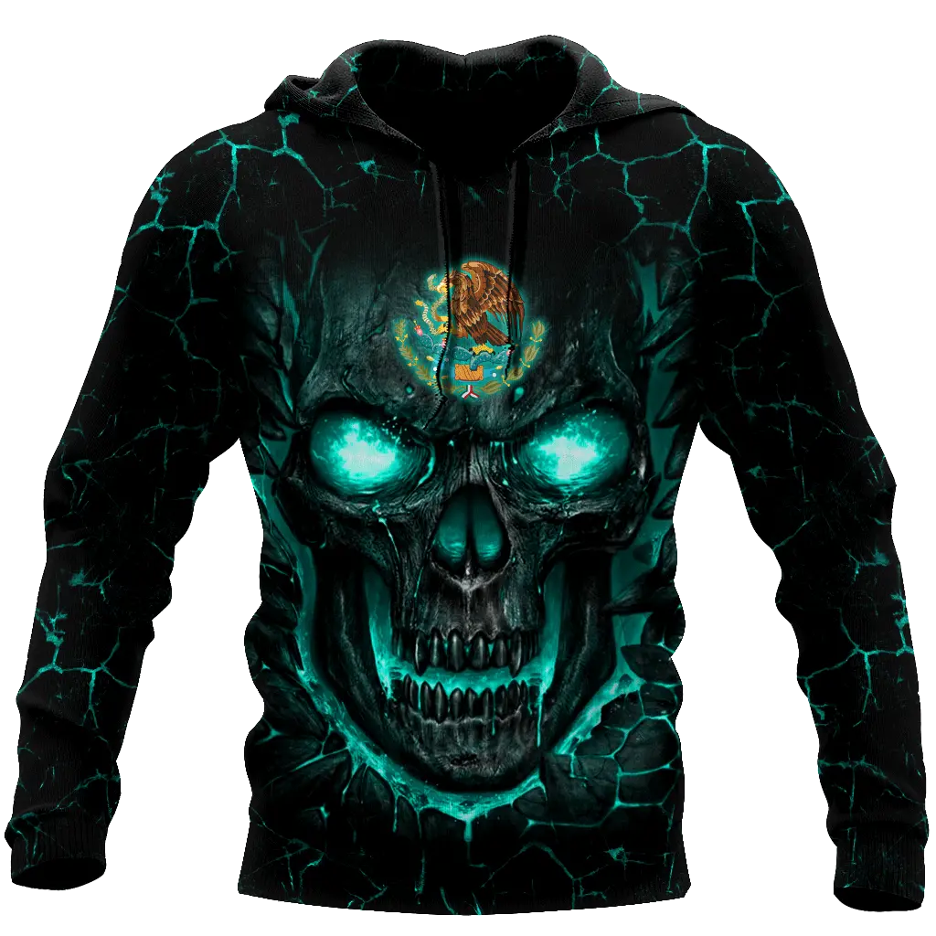 Graphic Flame Skull Men's Fashion 3D Print Hoodie Hoodies Long Sleeve Hooded Print Front Pocket Spring & Fall Hoodie Sweatshirt