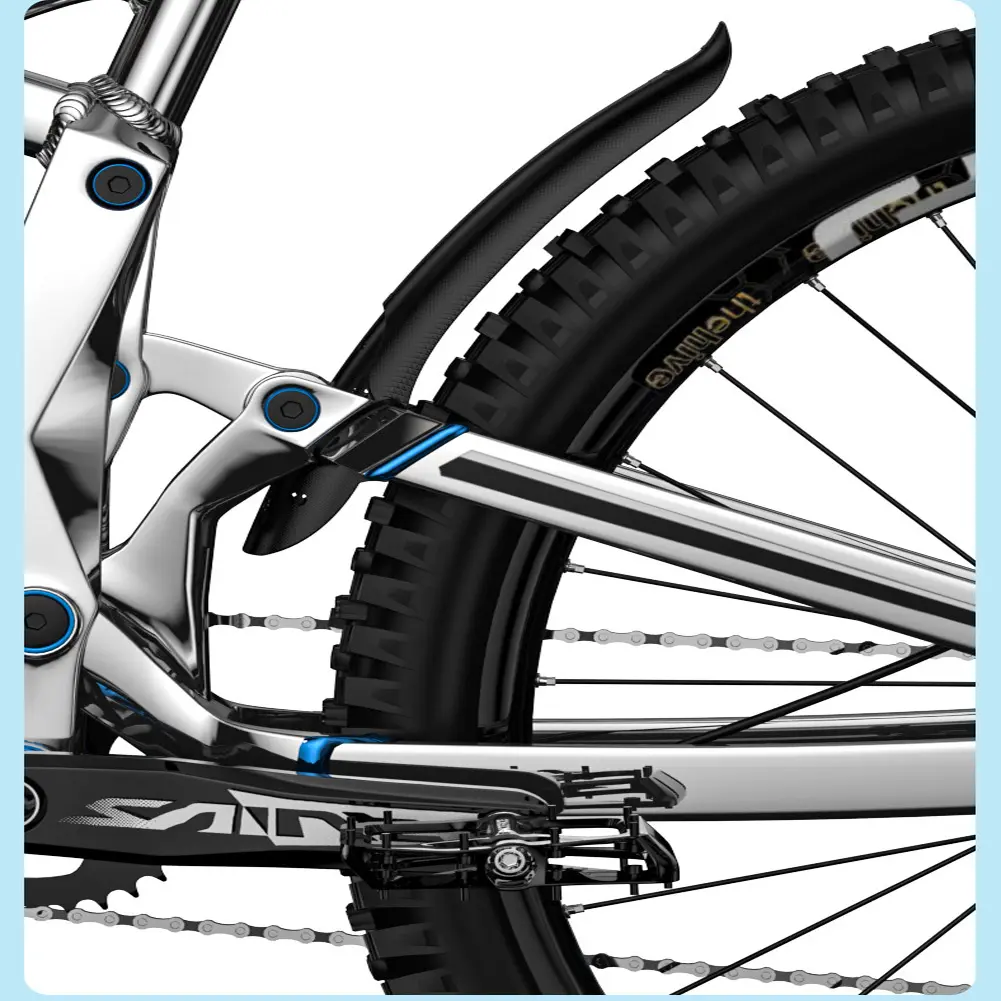 1PC Bicycle Fenders Hard Shell Bike Mudguard New wider Mountain Front/Rear Universal Fenders MTB Bike Wing Cycling Accessories