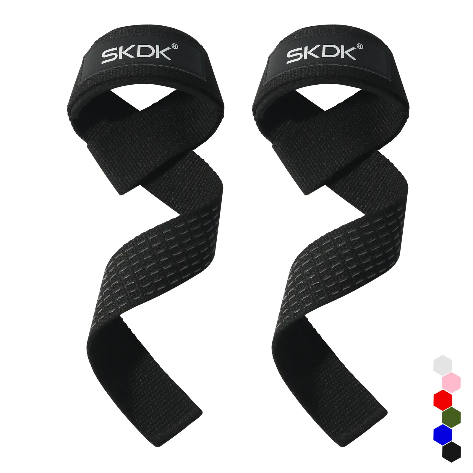 Weightlifting Strap with Wrist Band Gym Grip Bands Fitness Powerlifting Strength Weight Training Exercise Protection Wrist Strap