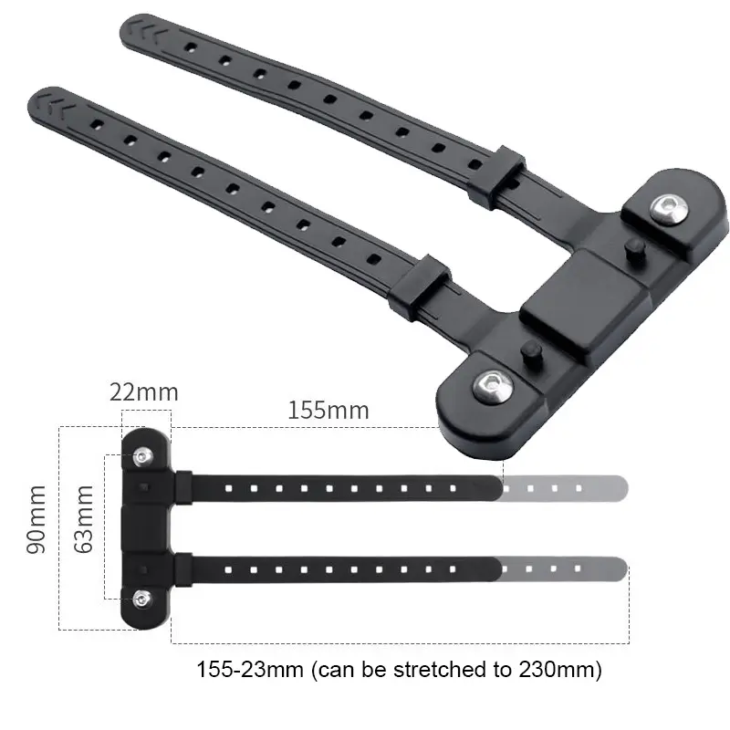 Bike Bottle Cage Mounting Base Adaptor For Handlebar SeatPost Fork Frame Install Bicycle Bottle Cage Holder Cycling Accessories