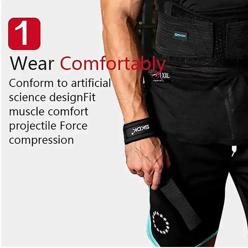 Weightlifting Strap with Wrist Band Gym Grip Bands Fitness Powerlifting Strength Weight Training Exercise Protection Wrist Strap