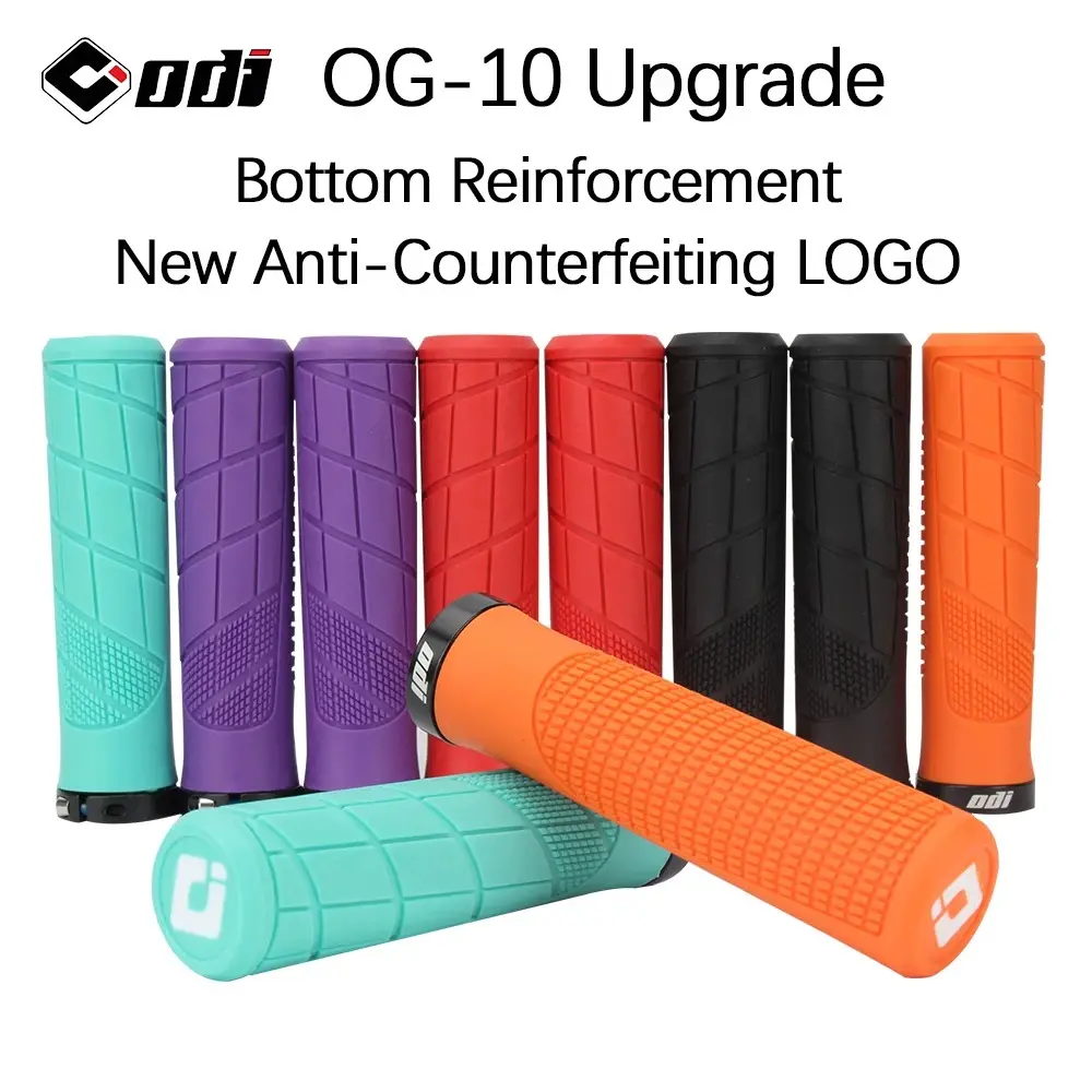1Pair ODI Bicycle Grips For Mountain Bike Handlebar Cuffs Cover Anti-Slip Lockable Grips Bike Fists Cycling Part Accessories