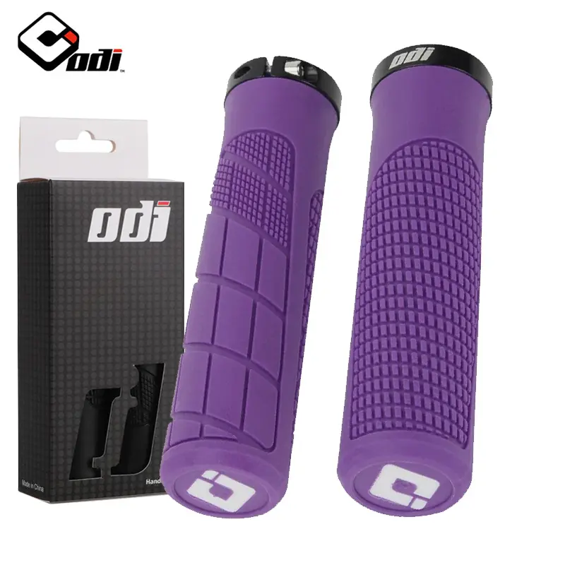 1Pair ODI Bicycle Grips For Mountain Bike Handlebar Cuffs Cover Anti-Slip Lockable Grips Bike Fists Cycling Part Accessories