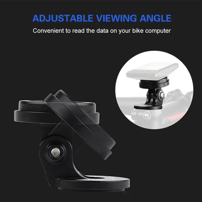 Bicycle Computer Adjustable Stem Mount Holder Stopwatch Speedometer Support Stand MTB Accessories for Garmin Bryton Cateye