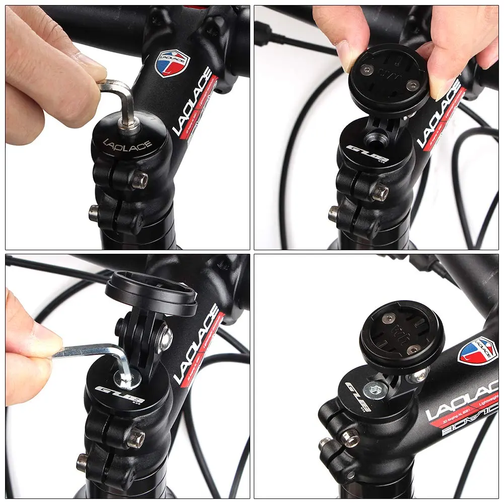 Bicycle Computer Adjustable Stem Mount Holder Stopwatch Speedometer Support Stand MTB Accessories for Garmin Bryton Cateye