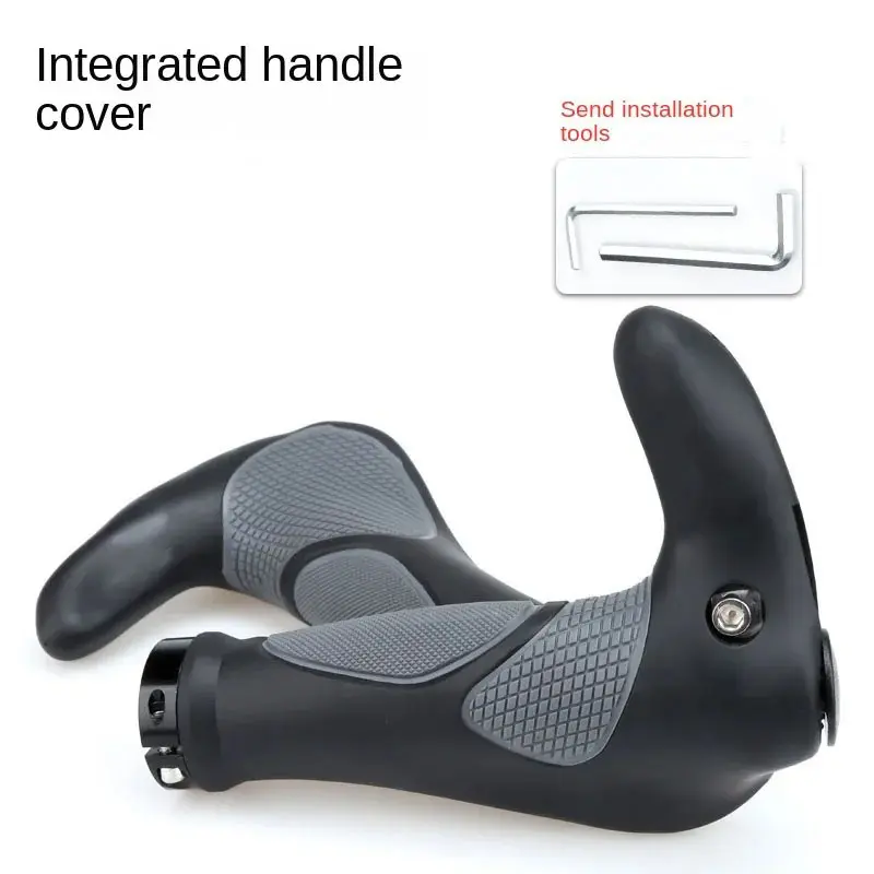 Bike Handlebar Ergonomics Bicycle Grips Bar Ends Plugs MTB Grips Comfortable Grips Cycling Parts Bike Handle Grips For Bicycle