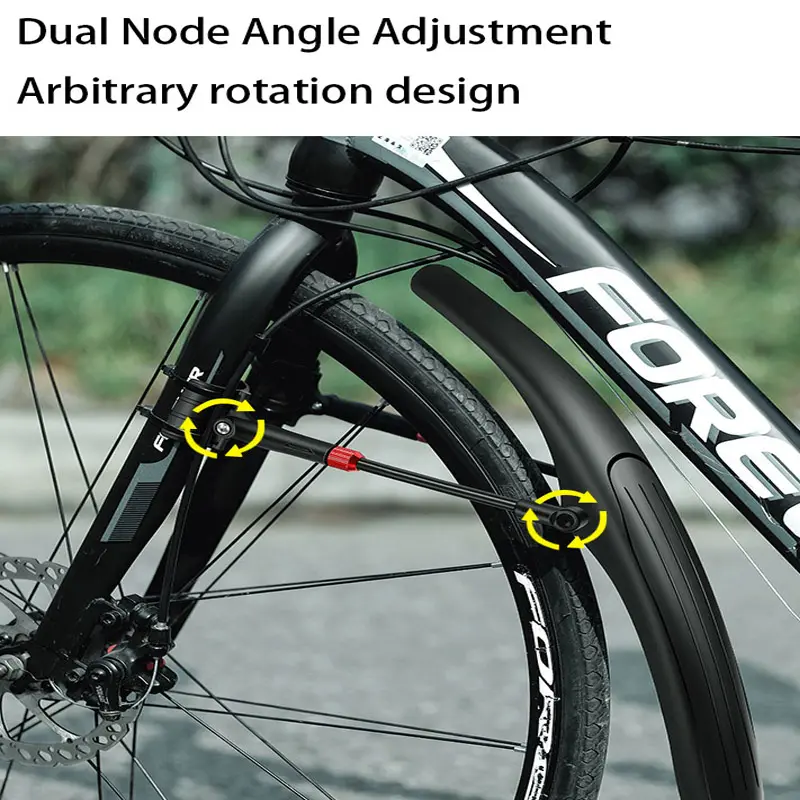 1/2PCS Bike Fenders Mudguard Adjustable Cycling Splash Guard Universal Bike Fender Bicycle Mudguard for 26 27.5 29 Inch Bike