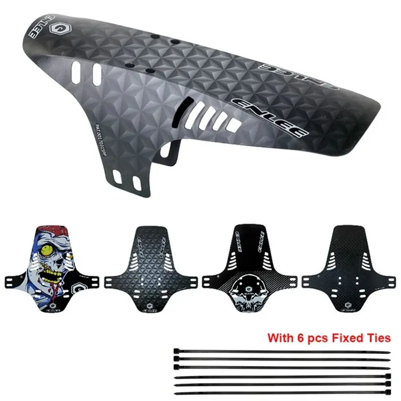 1/2PCS Bicycle Fenders Wider Fat Fenders Front Rear MTB Road Bike Tire Wings Mud Guard Bicycle Tire Wheel Fenders Bike Parts
