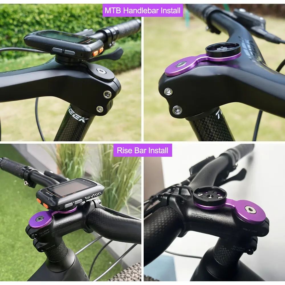 Bike Stem Handlebar Computer Mount For Garmin Wahoo Bryton IGPSPORT XOSS MAGENE Bicycle Speedometer Bracket GPS Holder Accessory