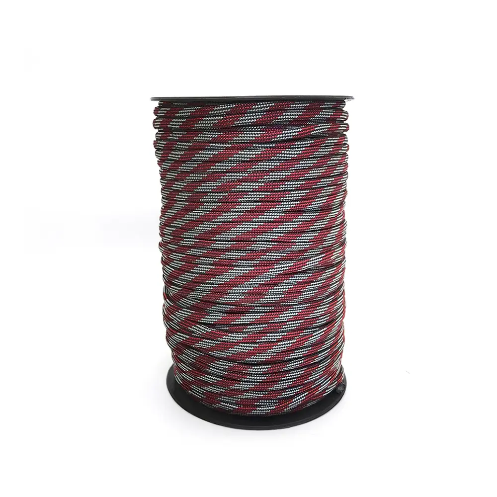 7-Core 550 Paracord 100meters 4mm Parachute Cord Outdoor Camping survival Rope kit Umbrella Tent Lanyard Strap