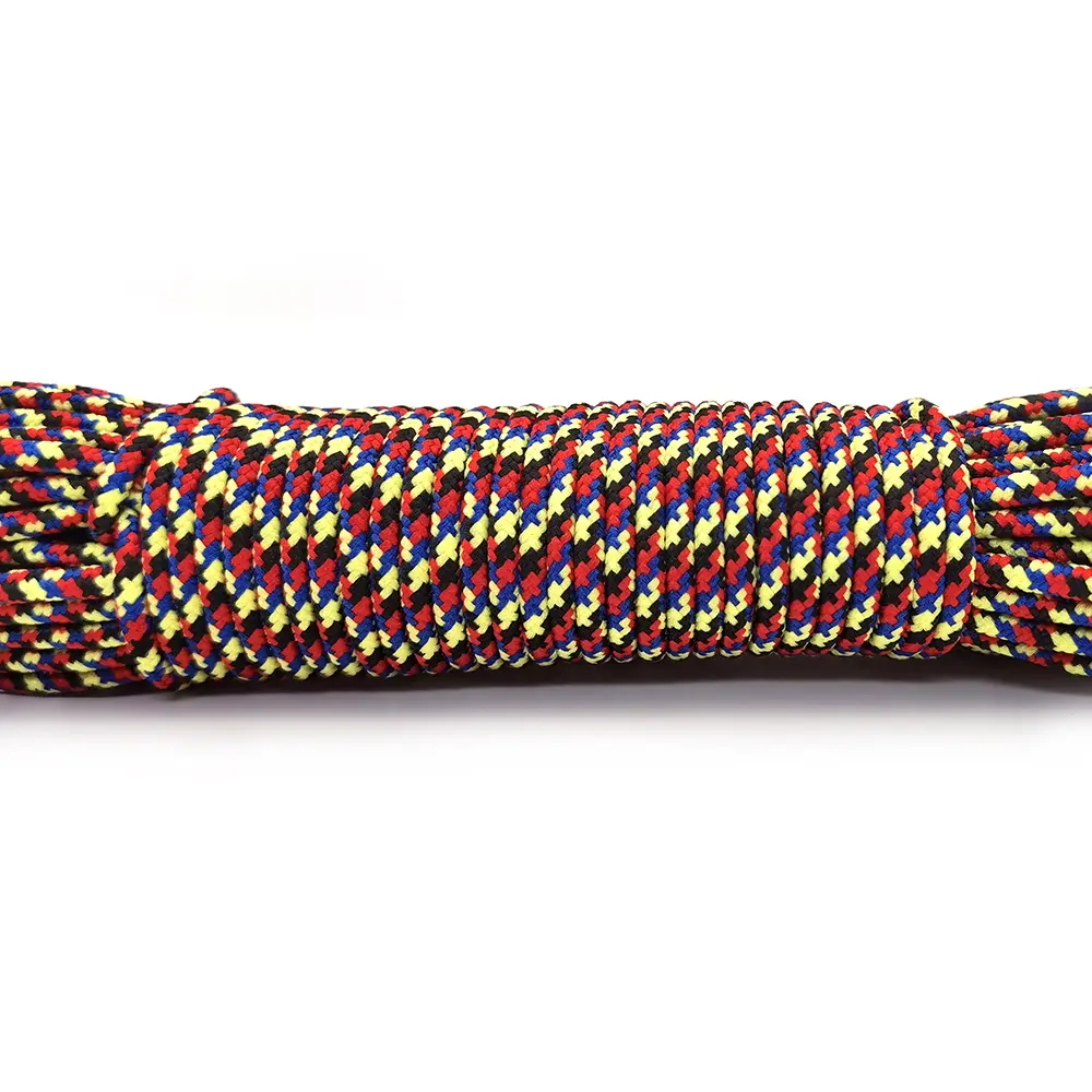 100meters 3mm Cord Rope Parachute Lanyard Rope For Climbing Survival Equipment Paracord Bracelet Mask Lanyards Paracord Bracelet