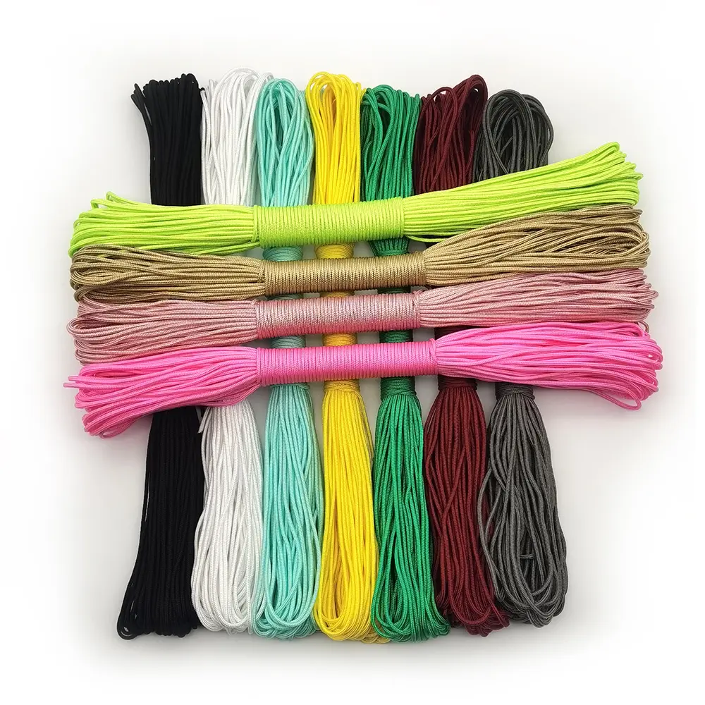 Dia.2Mm Paracord, 31M/15M/8Meters One Stand Cores Paracord Rope Paracorde Cord for Jewelry Making Jewelry Hand-Woven Rope