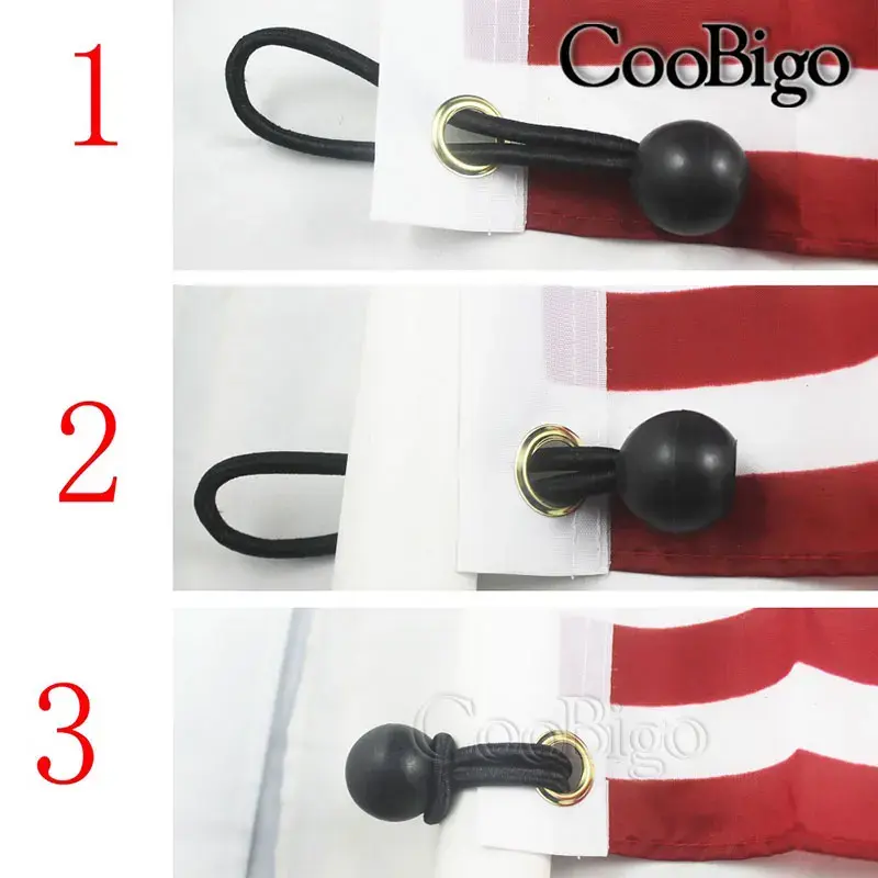 12pcs Bungee Cord Ball Tarp Canvas Tarpaulin Flagpole Ties Cord ends Elastic Rope Lace Fixed Boat Pole Camping Tent Accessories