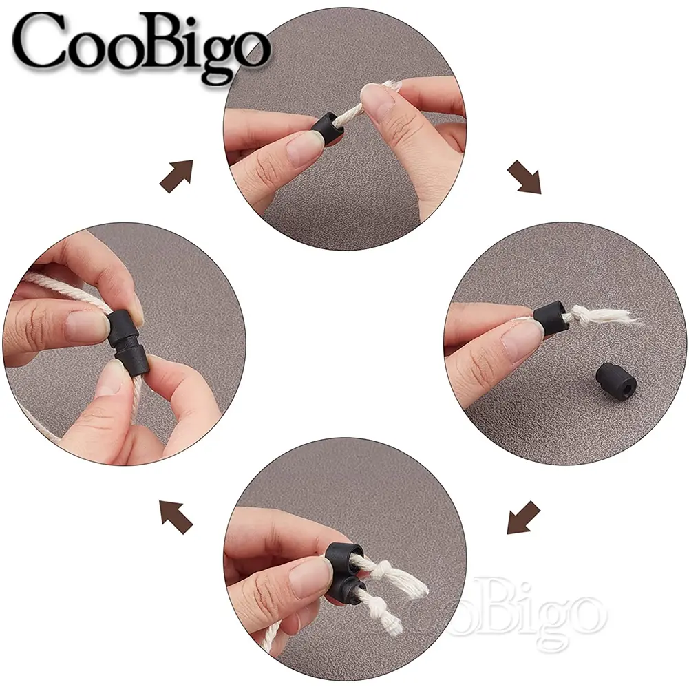 10pcs Cord End Safety Breakaway Clasp Barrel Connect Bracelet Necklace Paracord Lanyard Sportswear DIY Accessories Plastic