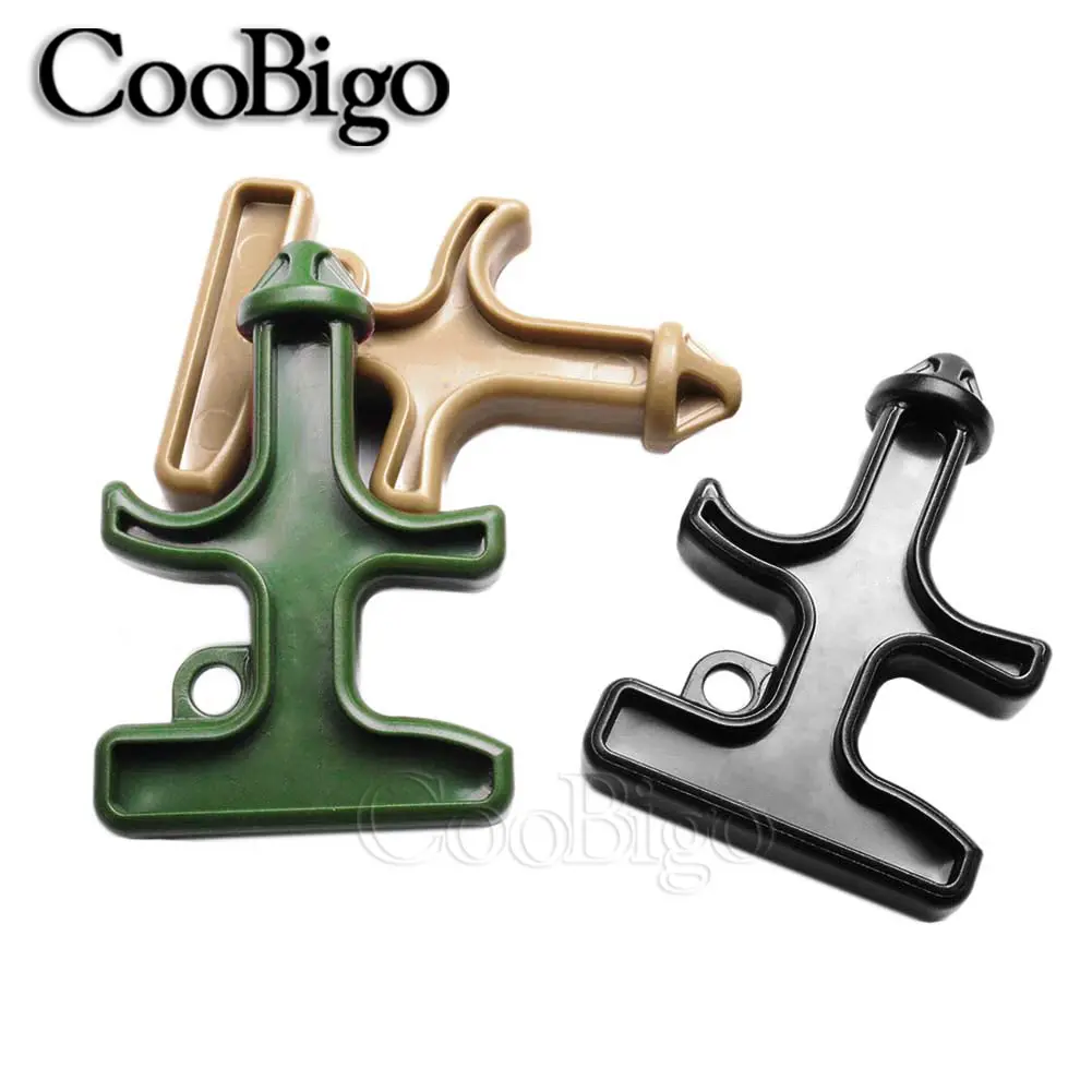 1pcs Plastic Personal Self-defense Weapons Self Defense Duron Stinger Ring Keychain Key Holder Outdoor Security Protect Tools