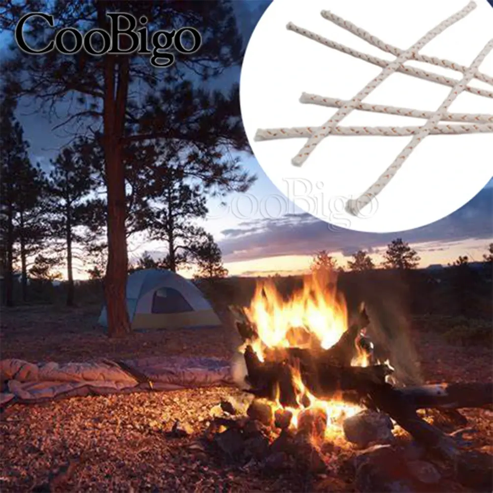 20pcs Replacement Lighter Copper Wire Cotton Core Wick for Petrol Zippo Lighter Kerosene Oil Lighter Accessories