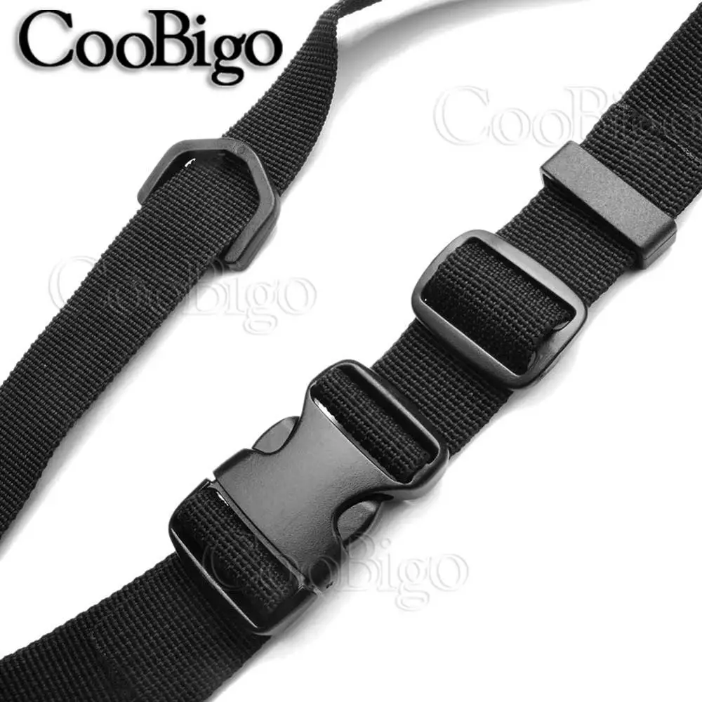 1set Side Release Buckles Tri-Glide Slider D Ring Clasp Adjustable Webbing Outdoor Tactical Molle Backpack Strap Accessories
