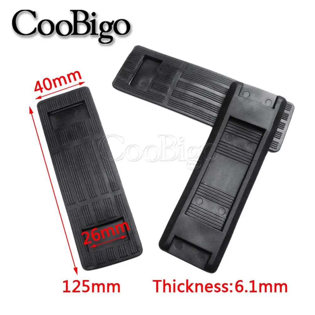 5pcs Shoulder Strap Pad Non Slip Rubber Pads Non Slip for Tactical Backpack for Outdoor Bags Strap Webbing DIY Accessories