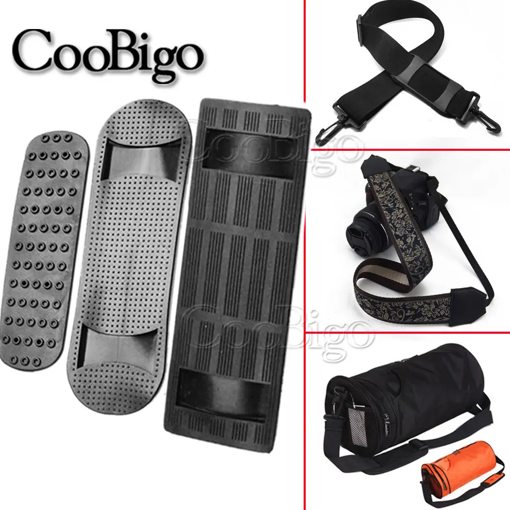 5pcs Shoulder Strap Pad Non Slip Rubber Pads Non Slip for Tactical Backpack for Outdoor Bags Strap Webbing DIY Accessories