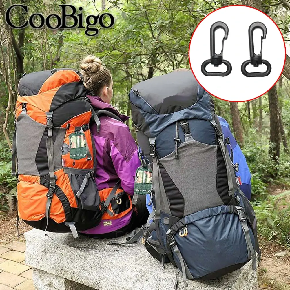 20mm 25mm 31mm 38mm Plastic Rotary Lobster Clasp Snap Hooks Keychain Lanyard Buckle Webbing Backpack Bag Strap Accessories 5pcs