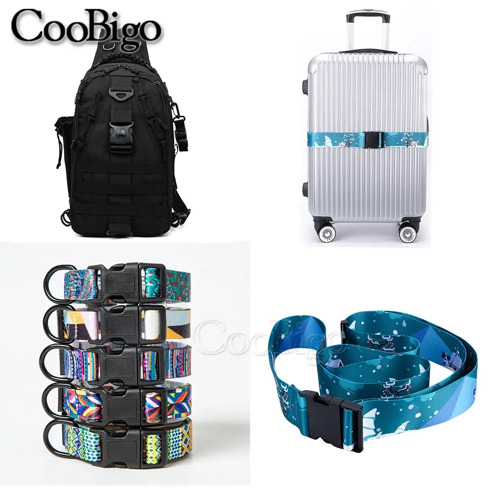 20mm 25mm 30mm 38mm Plastic Side Release Buckle Outdoor Backpack Strap Clip Luggage Webbing Paracord Bracelet Accessories 5pcs