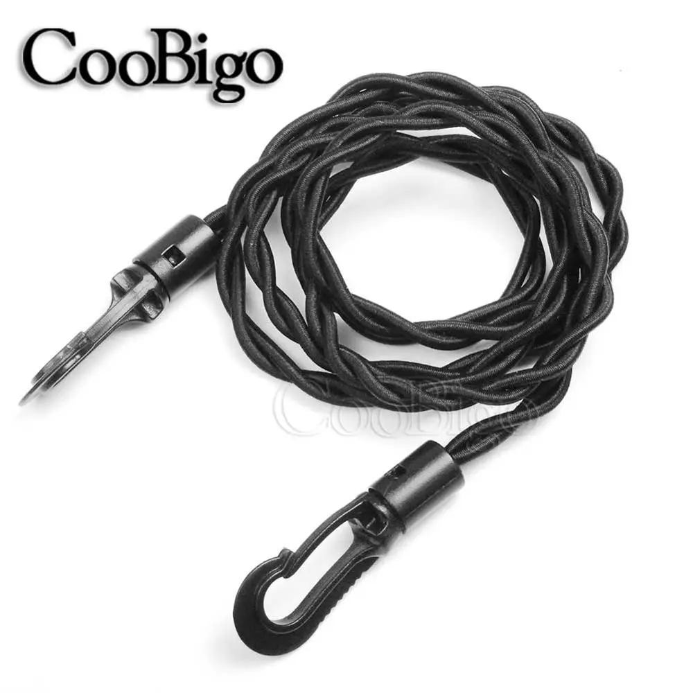 1Set Elastic Rope Bungee Tie Shock Cord with Snap Hook for Outdoor Travel Camp Clothesline Drying Rack Hanger Portable Windproof