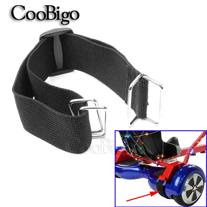 2pcs Adjustable Strap Hoverboard Kart HoverKart Replacement Strong Belt PP Webbing Band Slide Tri-Glide Buckle Kits Width 38mm