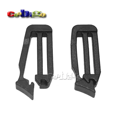 12pcs Looploc Slider Tri Glide Adjust Buckle Clip For Outdoor Backpack Strap Bag Molle Webbing Buckles Accessory Plastic 26mm