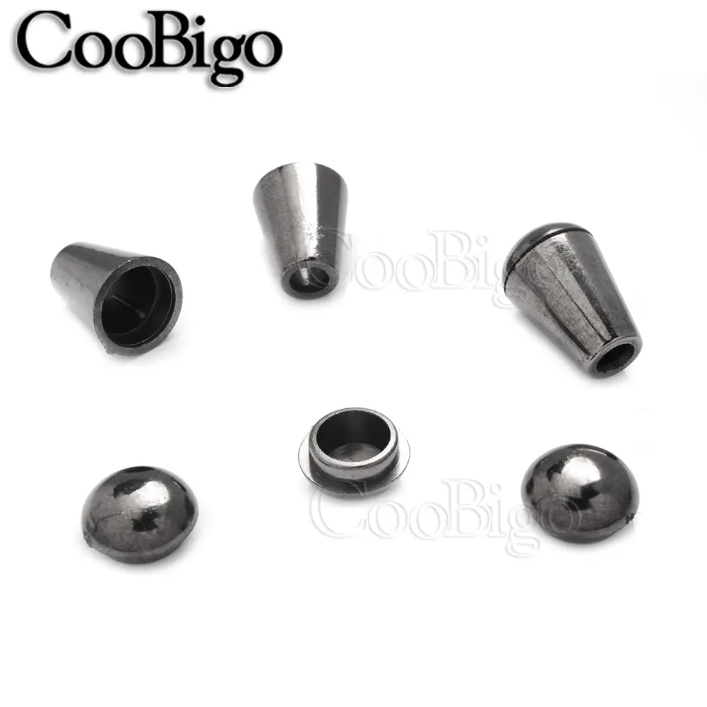 Plastic With Lid Cord Lock Ends Toggle Clip Bell Stopper Rope Clamp Clasp DIY Paracord Shoelace Sportswear Accessories 20pcs