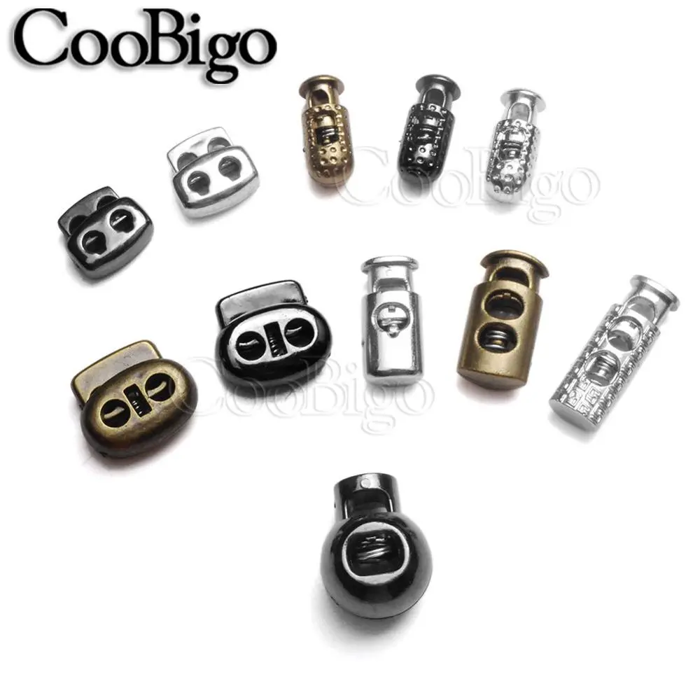 10pcs Multi Style Paracord Cord Lock Stopper Rope Toggle Clip Cord Ends For Outdoor Camp Knife Lanyard Bag Backpack Parachute