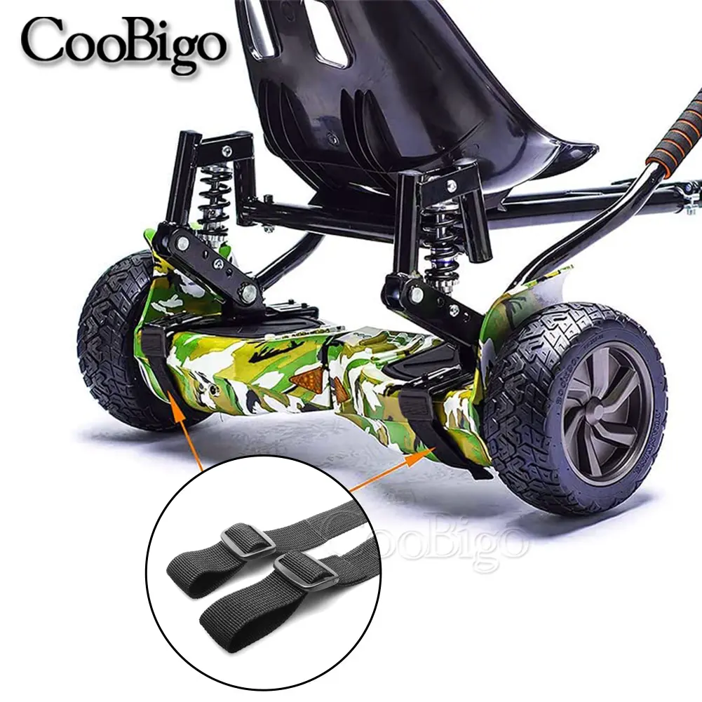 1 Set Strong Hoverboard Kart HoverKart Strap Polypropylene Seat Attachment Polypropylene Tape Tubular Webbing Band Outdoor Kit