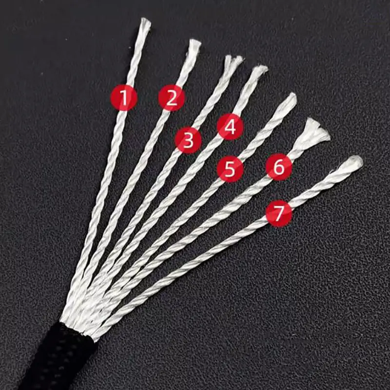 30M/100M 7-Core 550 Paracord 4mm Parachute Cord Outdoor Camping survival Rope kit Umbrella Tent Lanyard Strap Clothesline