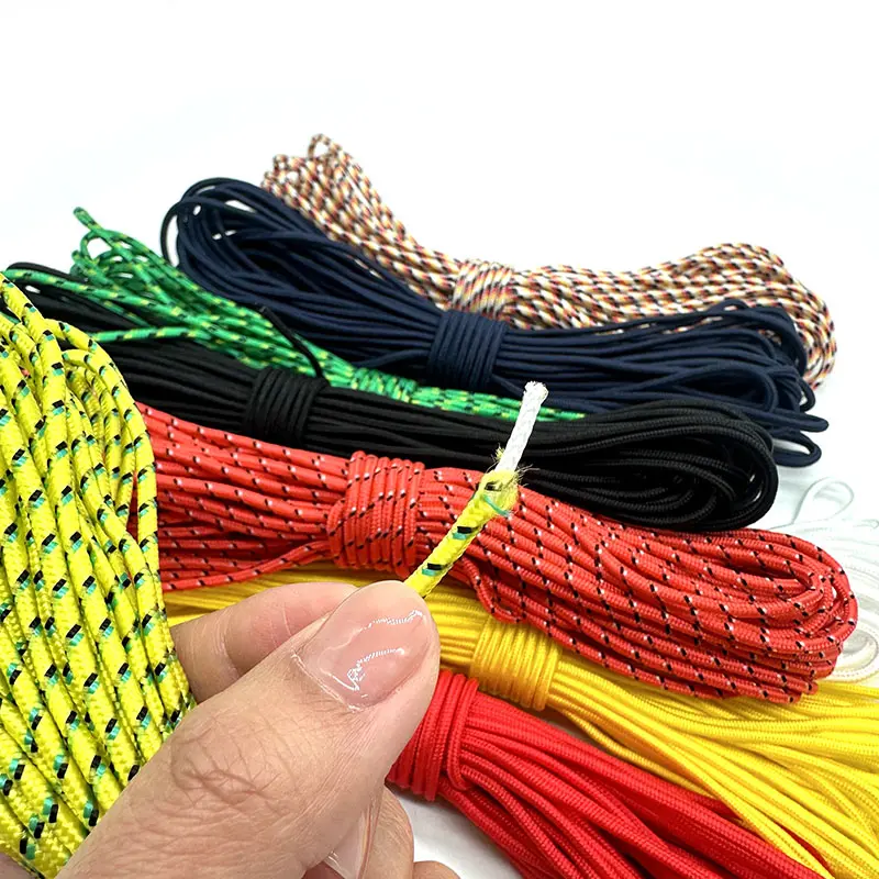 Diameter 3mm Paracord Cord Rope String Strap Necklace Rope For Jewelry Making For Paracord Bracelet Camping Survival