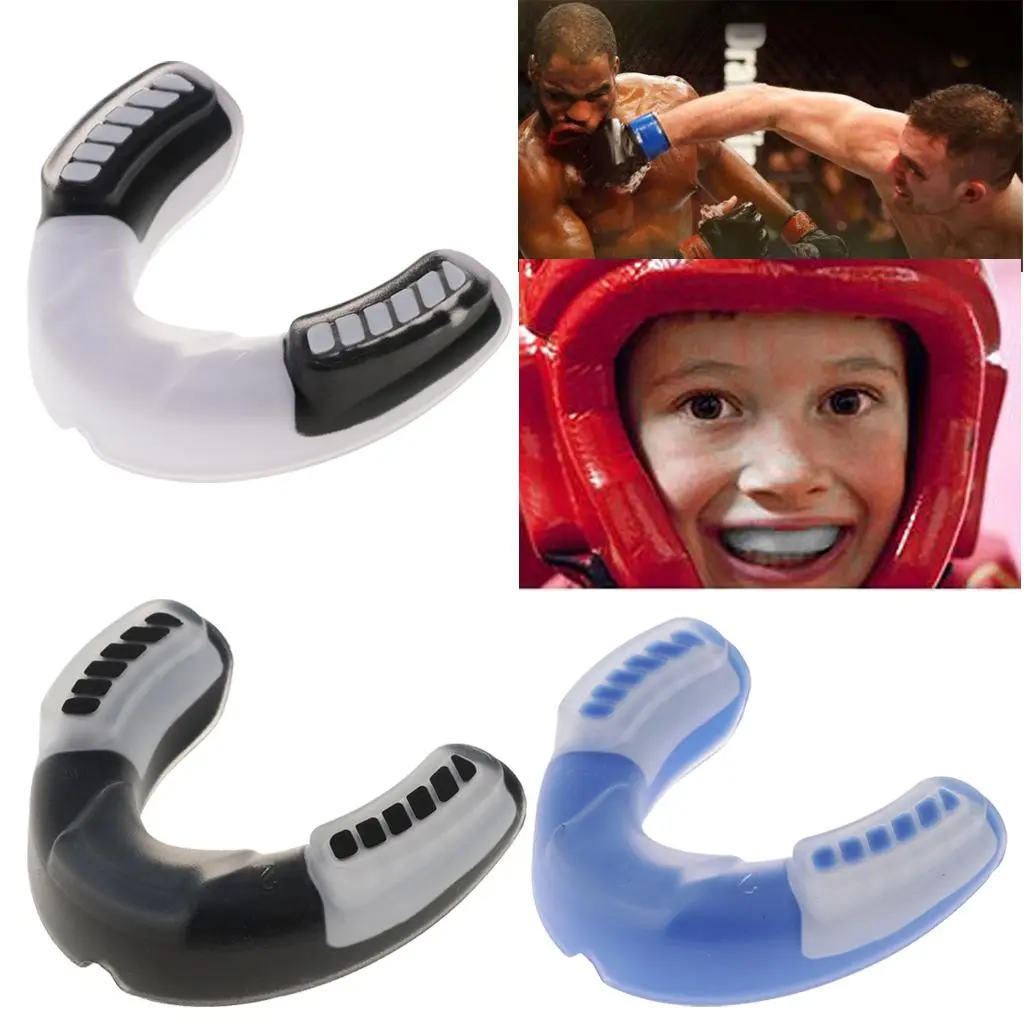 Mouth Guard Protection Kick Boxing MMA Mouthguard Protector for Basketball Boxing Teeth Protector