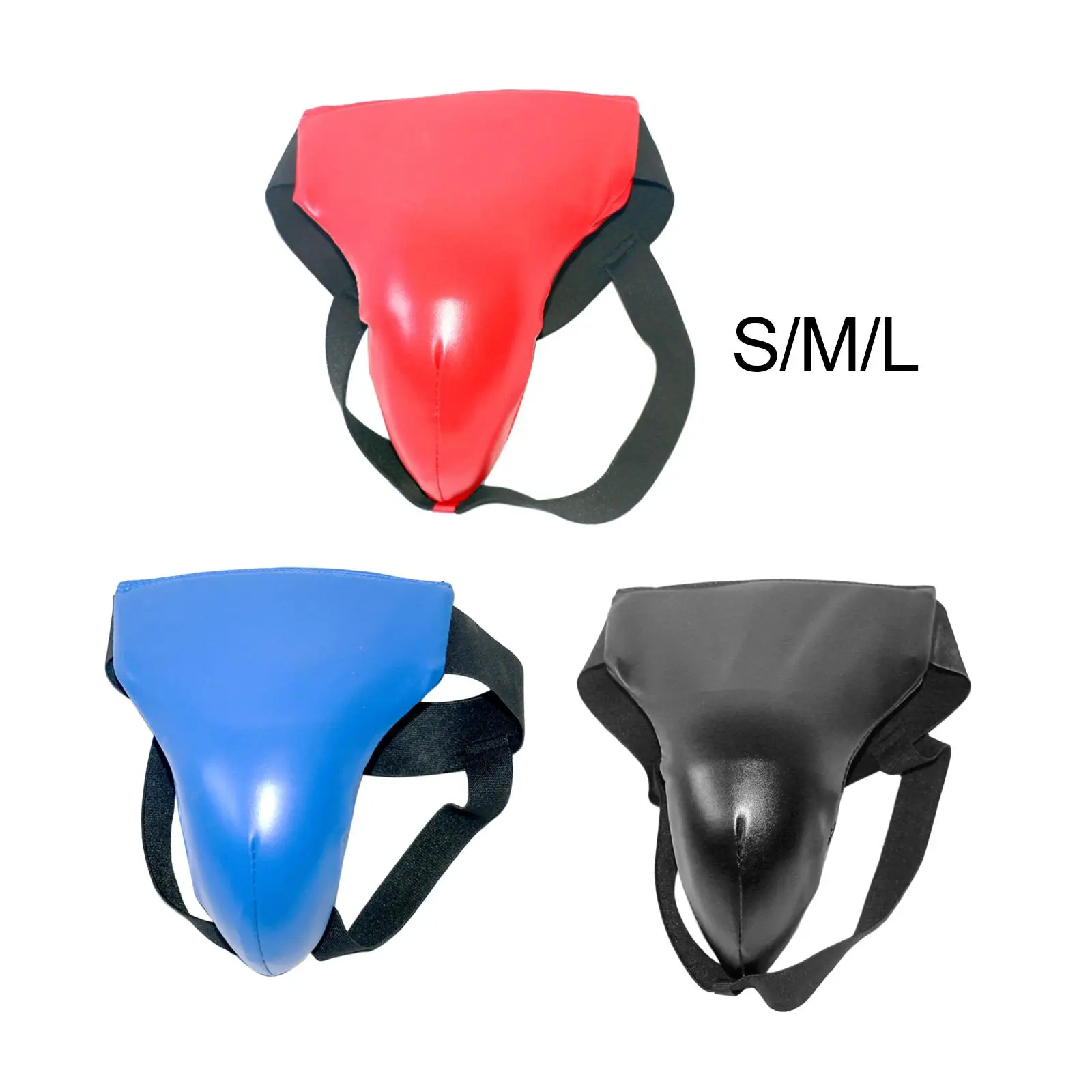 Groin Guard Jockstrap Crotch Protector Adjustable for Exercise Training Durable Taekwondo Groin Guard Abdominal Guard