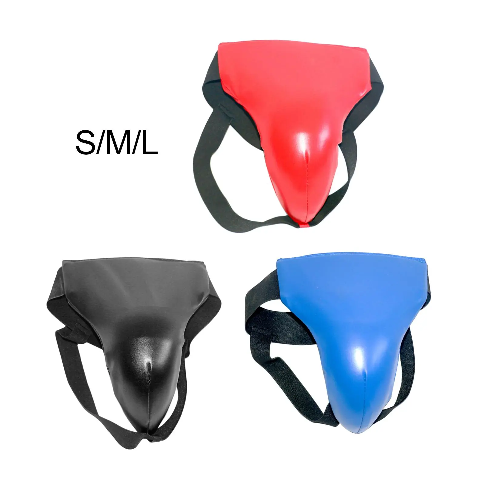 Groin Guard Jockstrap Crotch Protector Adjustable for Exercise Training Durable Taekwondo Groin Guard Abdominal Guard