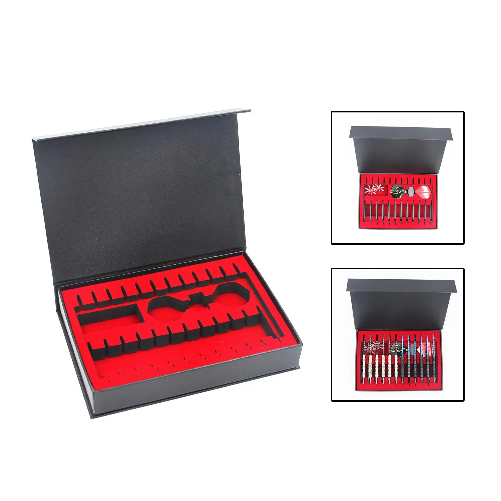 Dart Storage Box Durable EVA Practical Protective Hold 12 Darts Darts Organizer Darts Holder Dart Case for Fixed Flights Darts