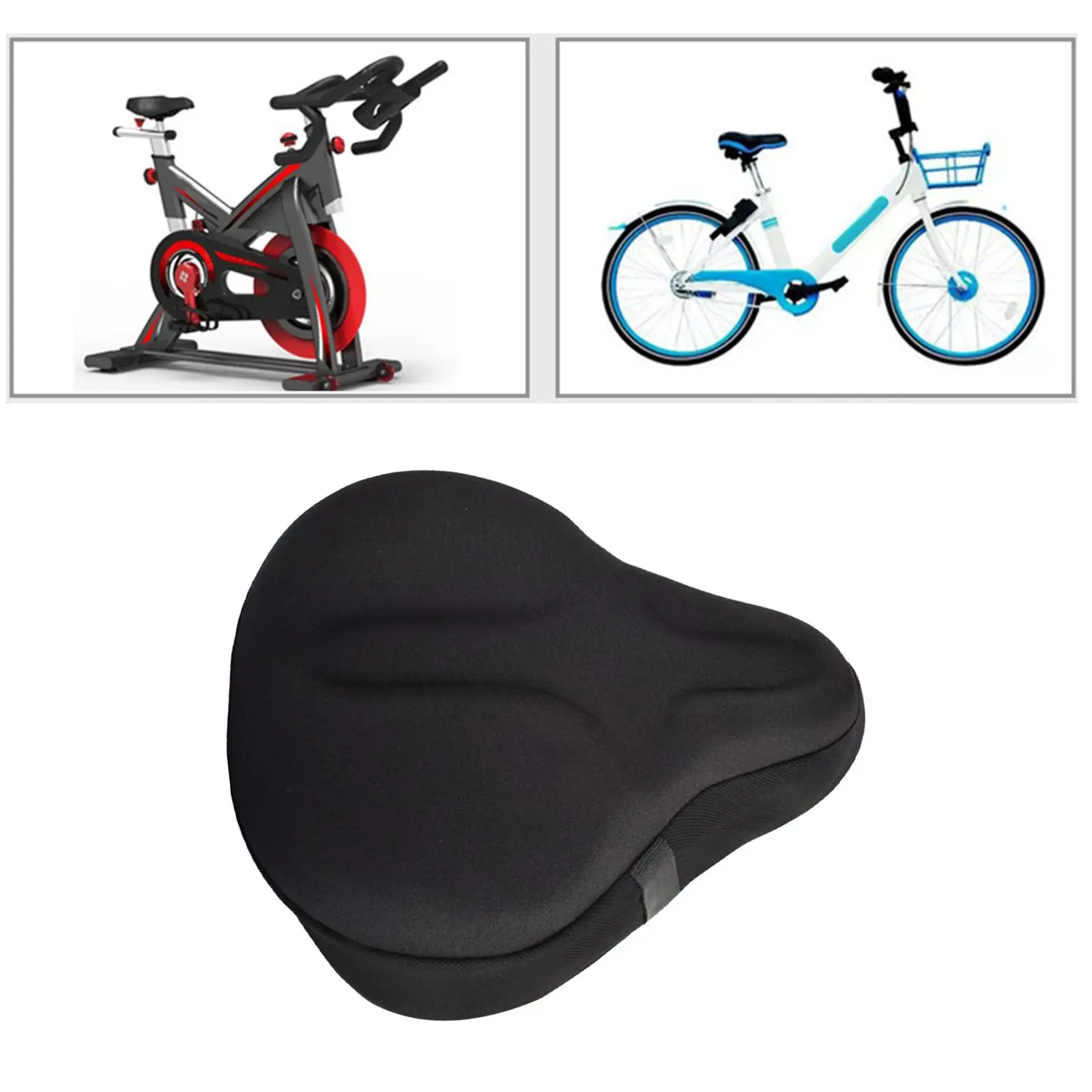 Bike Seat Cushion Gel Cruiser Comfortable Road Cushion