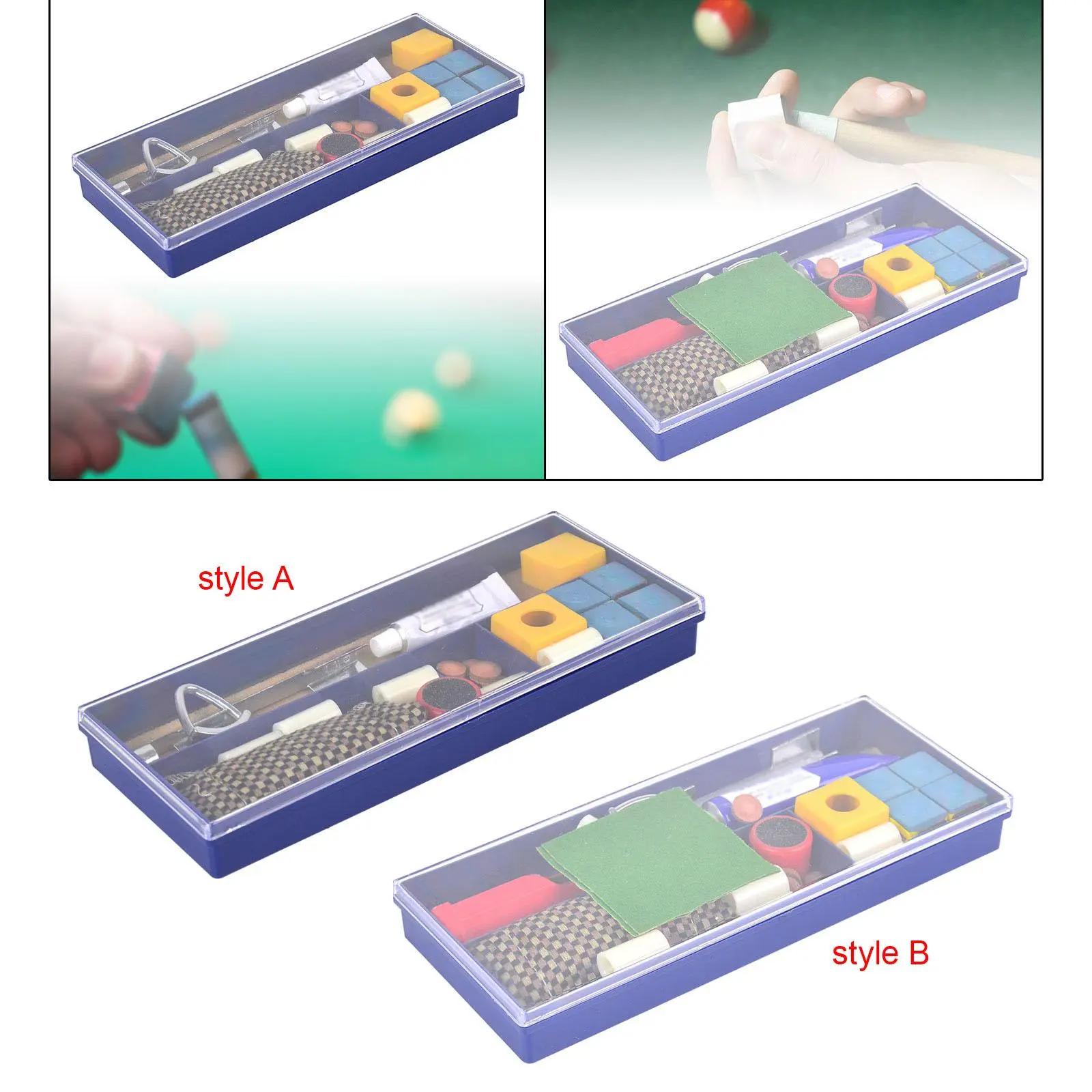 Billiards Repair Tool Kit Sanding Tool Parts Replacement Durable Burnisher Glue File Cue Tips Snooker Pool Cue Tip Shaper