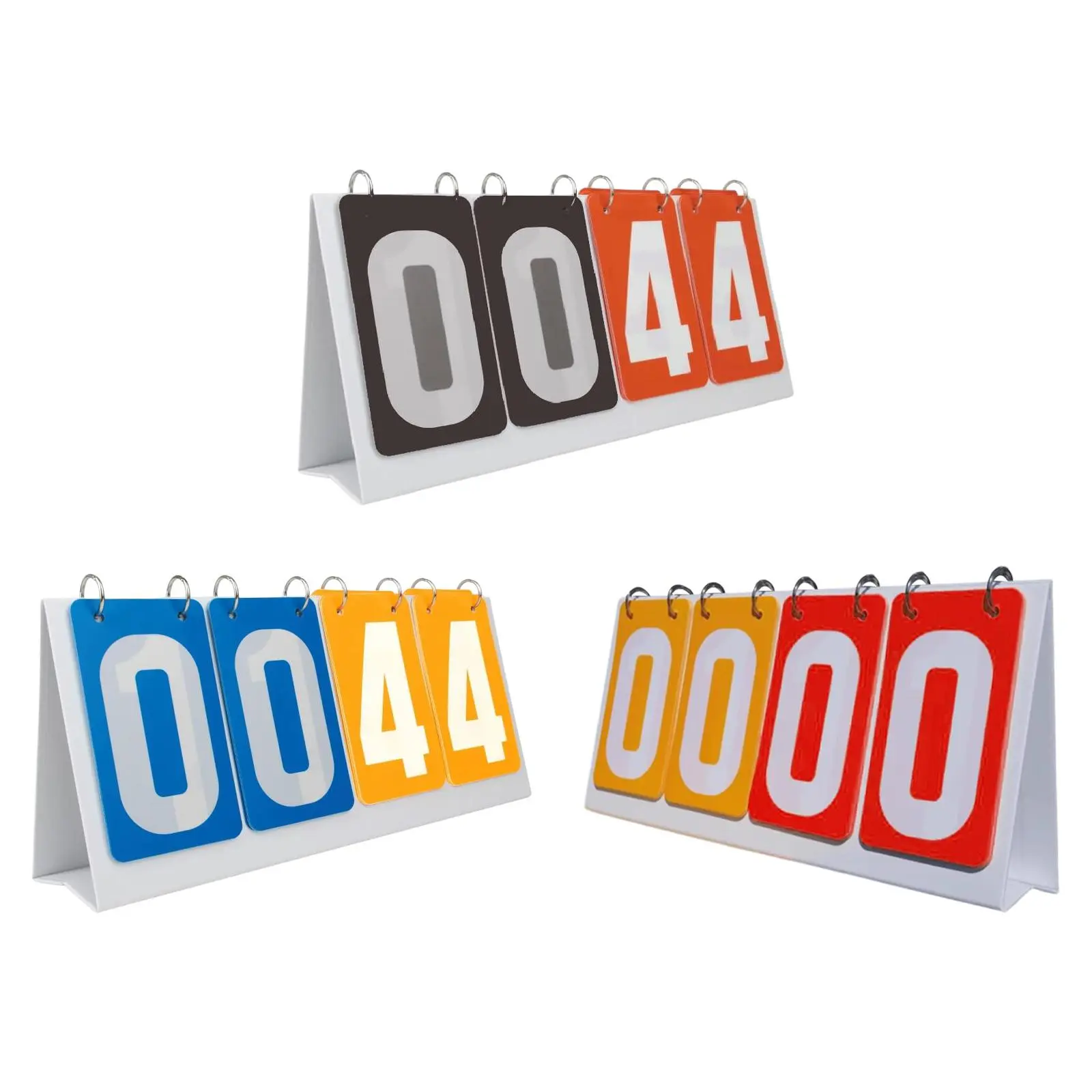 Flip Number Score Board Competition Scorekeeper Table Score Flipper for Baseball Football Volleyball Basketball Tennis Ball