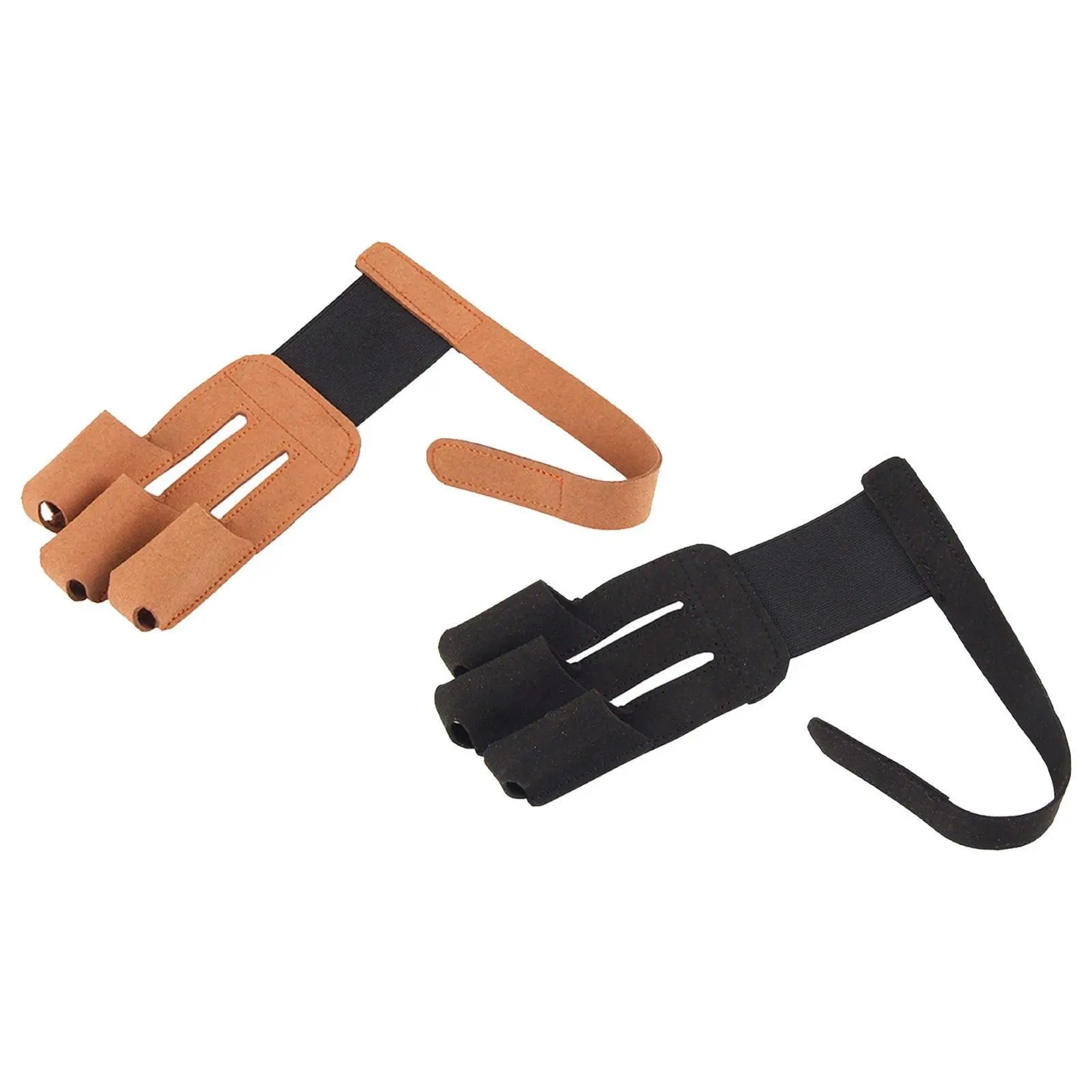 Archery Glove Anti Slip Stretch Adjustable Protector Protector 3 Fingers 3 Fingers Glove Outdoor Sports Accessories Shooting