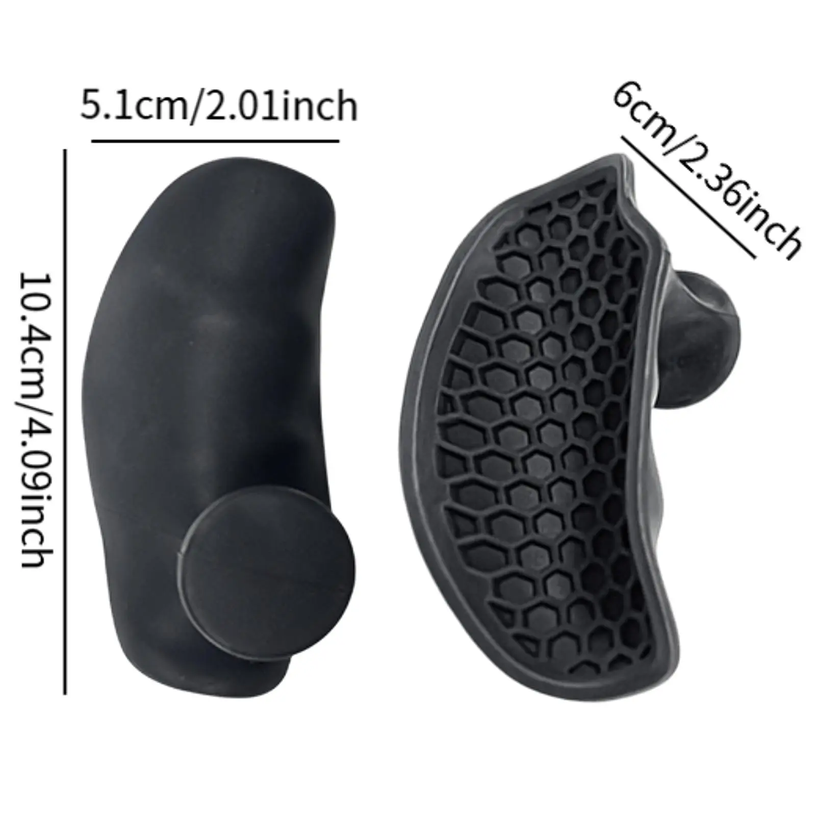 2Pcs Workout Grips Strength Device with Drawstring Storage Bag Gym Weight Lifting Grips Pads Grip Finger Exercise Device