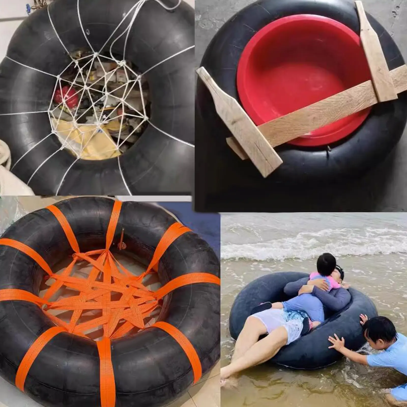 River Tube for Floating Inflatable Water Tube Raft Sturdy Thicken for Adults Pool Closing Inner Tube Sport Floating Winter