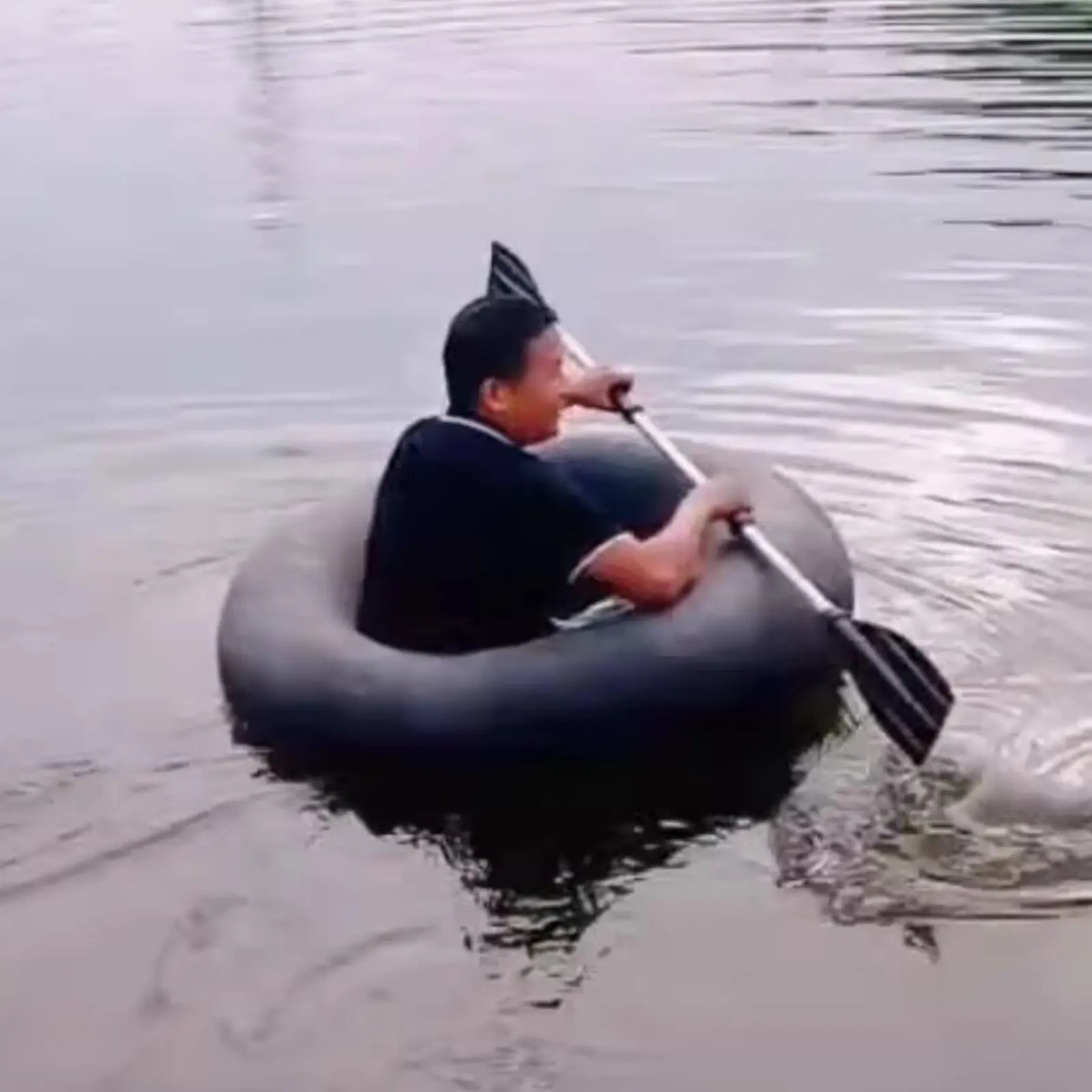 River Tube for Floating Inflatable Water Tube Raft Sturdy Thicken for Adults Pool Closing Inner Tube Sport Floating Winter