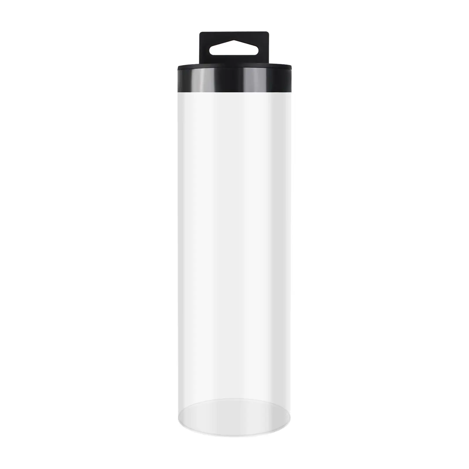 Tennis Ball Can with Cover Clear Travel Balls Container Outdoor Ball Storage for Golf Practice Training Accessories