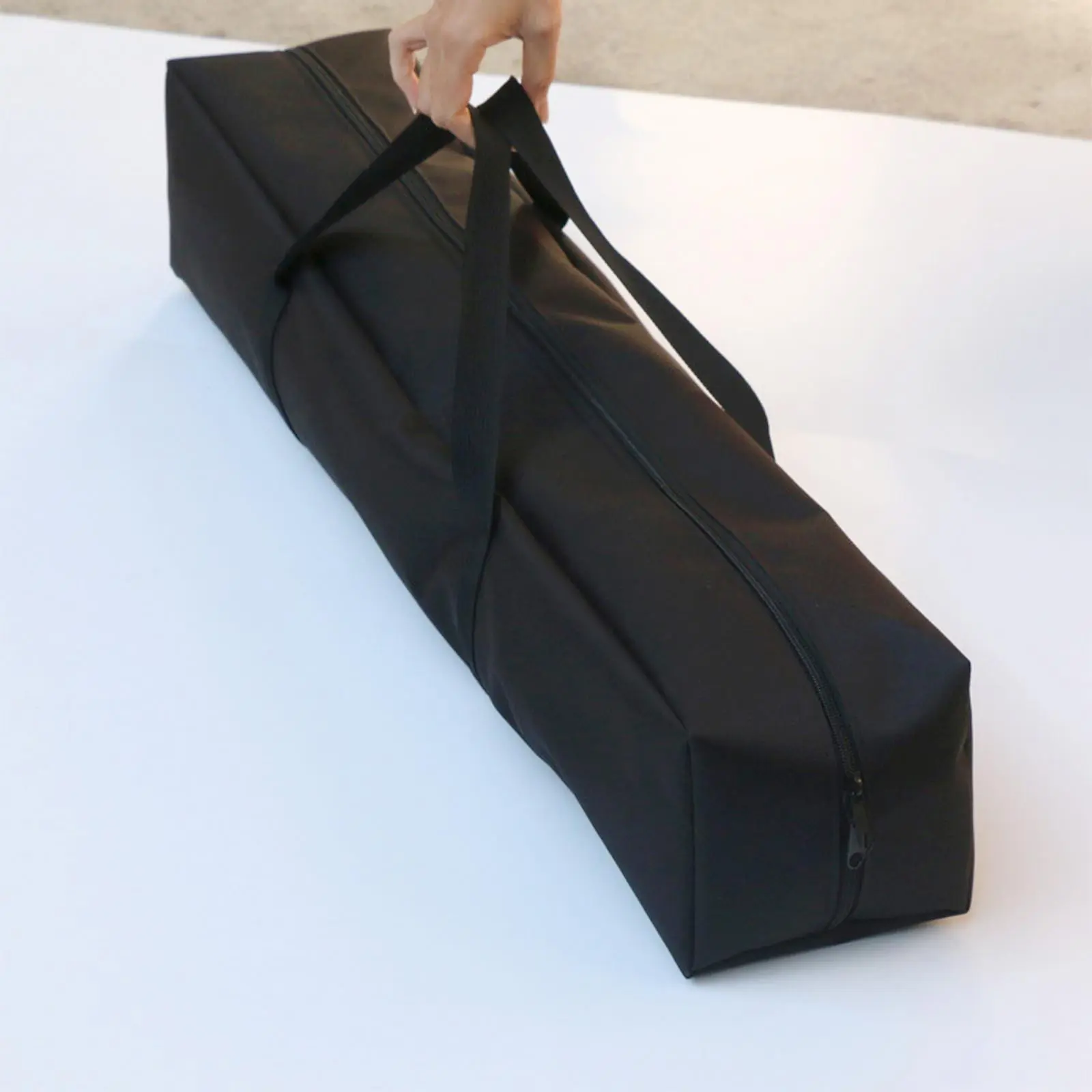 Tent Pole Bag for Fishing Rod Oxford Cloth Awning Multipurpose with Handle Durable Oversize Pouch Camping Tent Pole Storage Bag