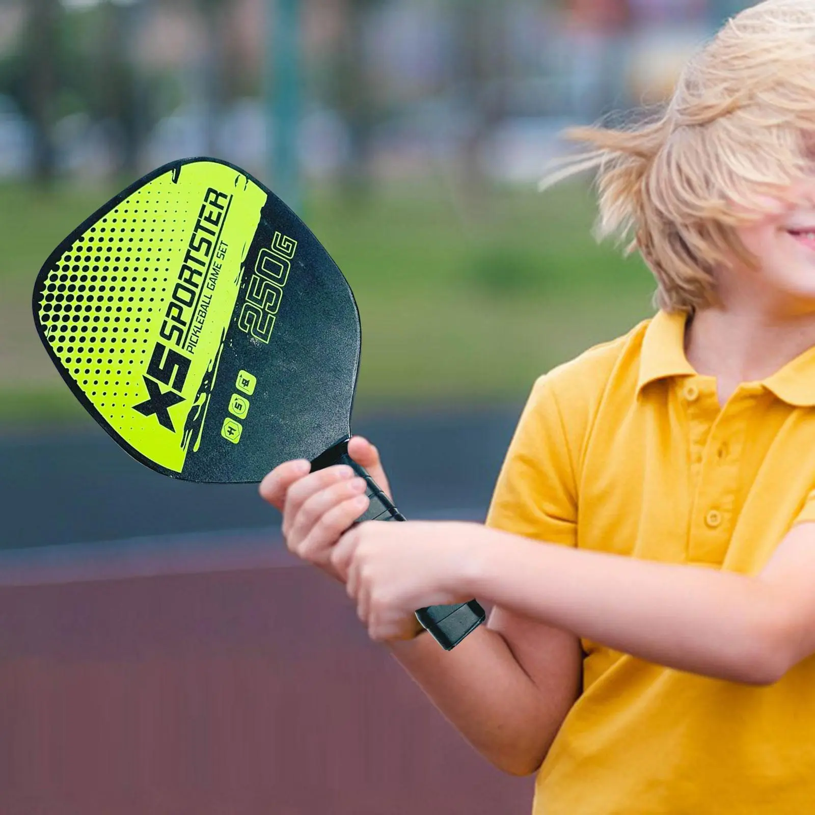 Pickleball Paddle Pickleball Racket Wood Pickle Ball Racquet with Comfort Grip for Indoor Outdoor Use Gift for Men Women