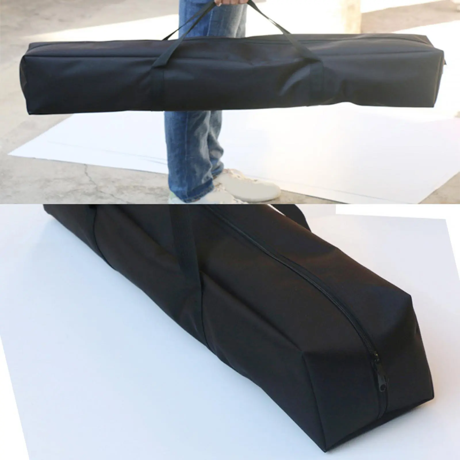 Tent Pole Bag for Fishing Rod Oxford Cloth Awning Multipurpose with Handle Durable Oversize Pouch Camping Tent Pole Storage Bag