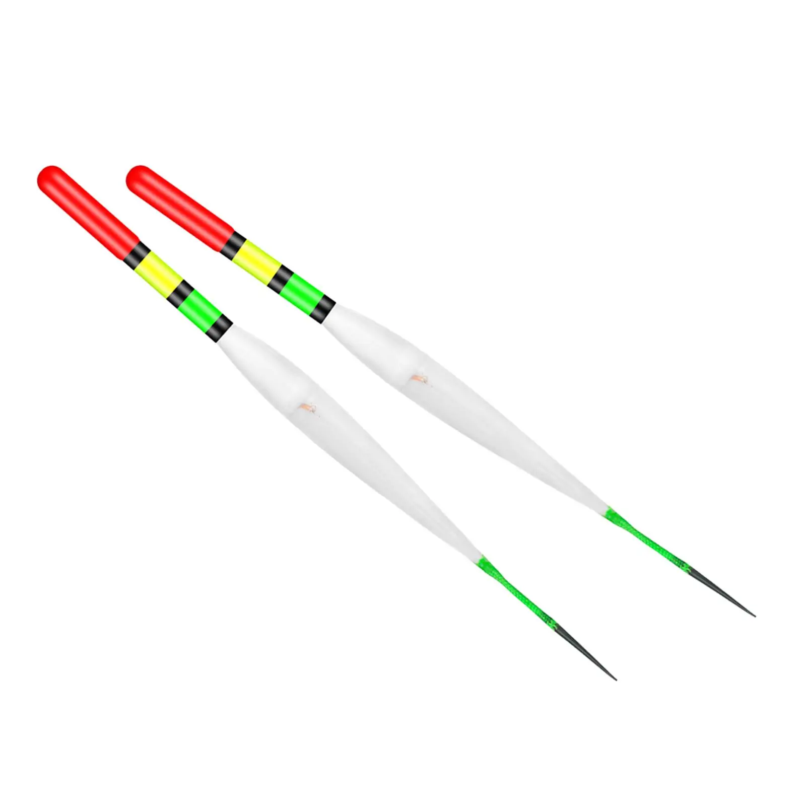 2Pcs Fishing LED Floats Light up Bobbers Electronic Buoy Automatic Reminder Luminous Tackle Smart Electric Fishing Float